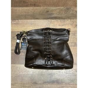 Ameri Leather Purse-Dark Brown-New With Tags-16x12x5